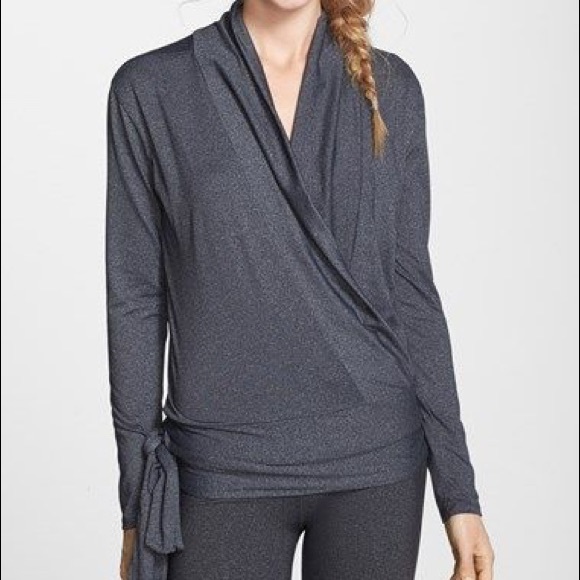 beyond yoga wrap top
